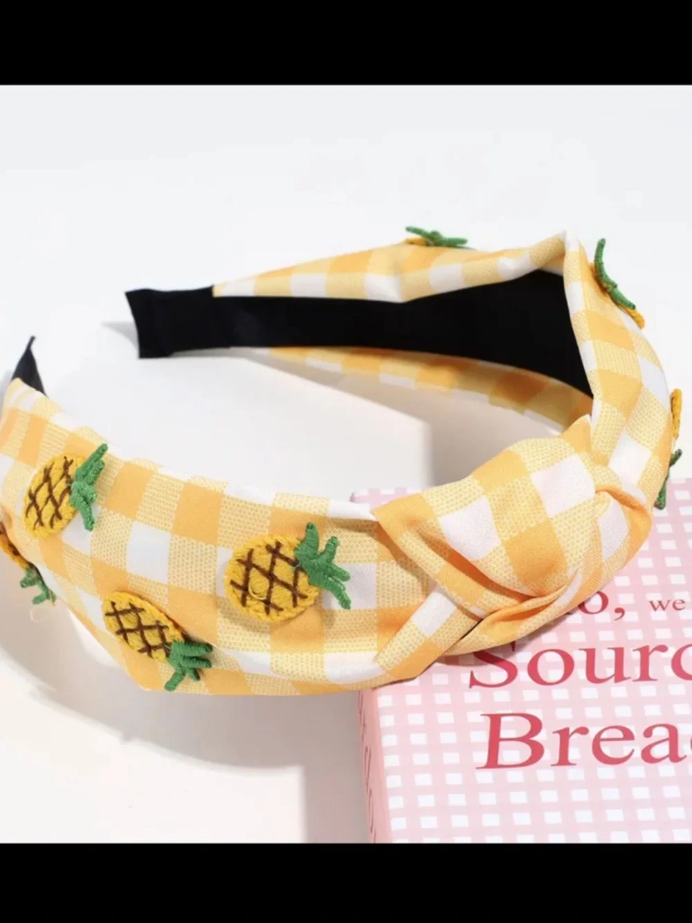 🍍Pineapple top knot headband🍍